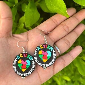 Autism Awareness Earrings